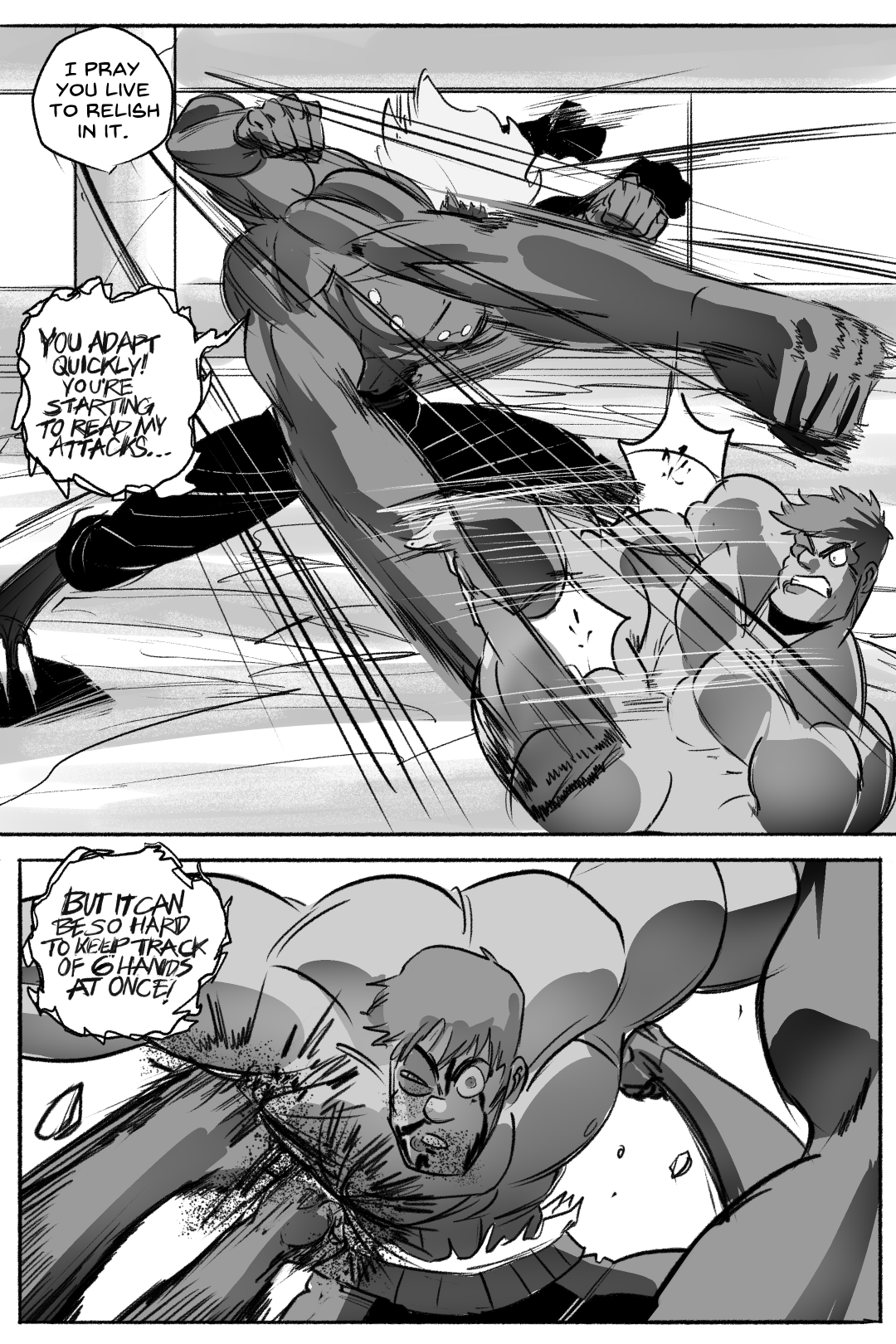 The Showdown Part VI panel 11